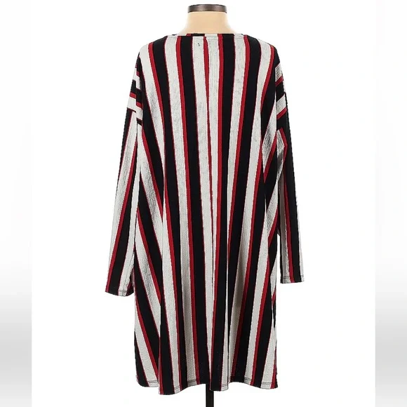 Zara Dress. Size S. He looks over sized. This size fits larger than S. - Picture 4 of 4